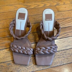Dolce Vita Women's Braided Brown Sandals